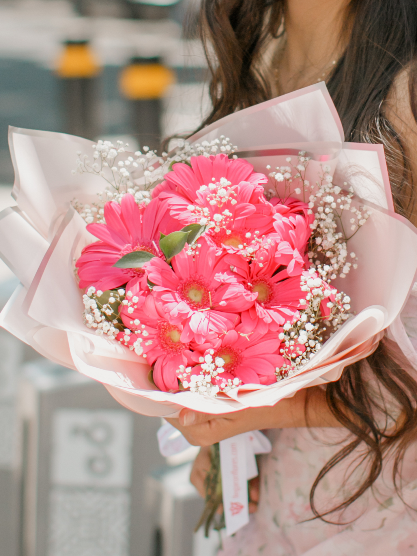 Ramo de Gerberas Rosas
